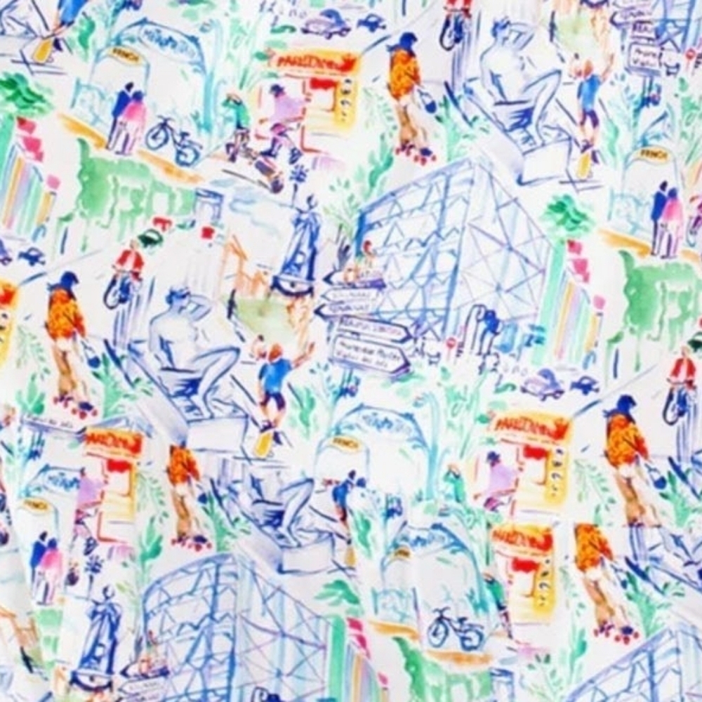 Colorful Abstract Maxi Dress - Picture 4 of 11